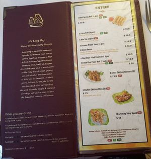  at Ha Long Bay Vietnamese Restaurant in Wollongong