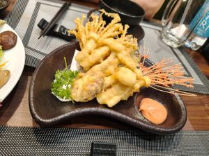 Tempura Nấm giòn, thơm at Nhà hàng chay Vô Úy | Vo Uy Vegetarian Restaurant in Ho Chi Minh City