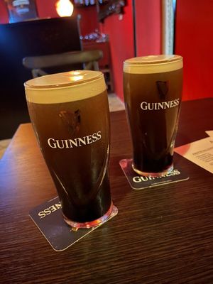 Guinness is  Vegan   at Ancora 85 in Marzamemi