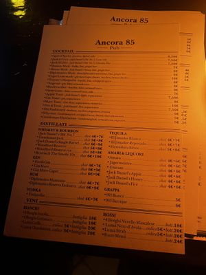   at Ancora 85 in Marzamemi