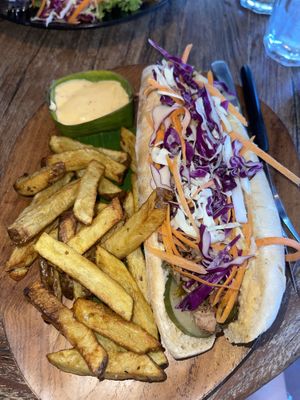 Bahn mi jackfruit  at Kayu Cafe in 