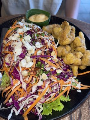 Cauliflower salad  at Kayu Cafe in 