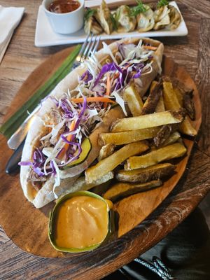 Banh Mi with Jackfruit at Kayu Cafe in 