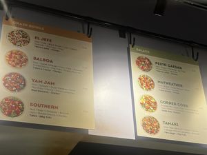 Menu  at Roots Natural Kitchen in Harrisonburg