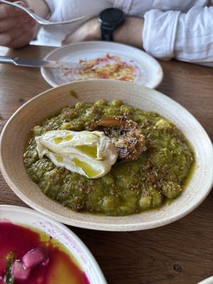 Cannellini beans  at Root Bath in Bath