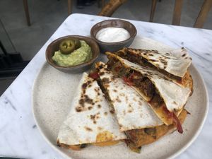 Super cheesy at Bi Nevi Deli in Istanbul