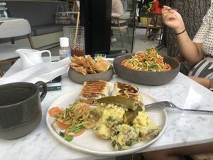 What an amazing lunch! at Bi Nevi Deli in Istanbul