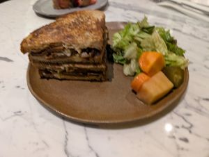 Pastrami sandwich at Bi Nevi Deli in Istanbul