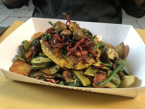 piatti vegano at Genuino in Trieste