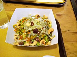 Millet with veggies at Genuino in Trieste