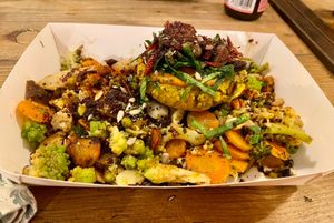 Piatto vegano  at Genuino in Trieste