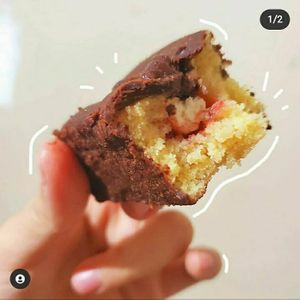 Gansito vegetariano (keto) at Ecorganica in Tijuana