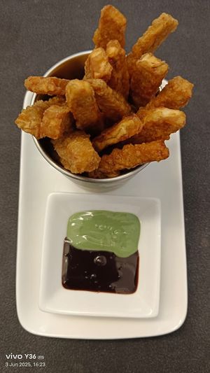 Tempeh fries at Baby Vege - Heritage Plaza in Kota Kinabalu