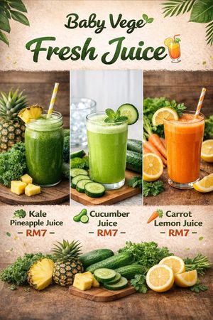 Juice at Baby Vege - Heritage Plaza in Kota Kinabalu