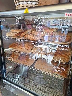 Options at Crumberry Plant-based Cafe in Rodos