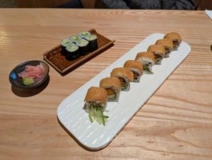 Inari & Avocado Maki  at Umi in Edinburgh