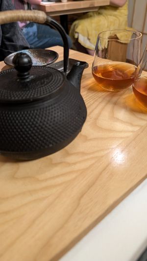 Whiskey (iced) tea at Umi in Edinburgh