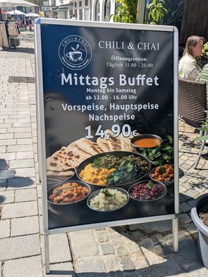 Mittagsangebot at Chili & Chai in Ravensburg