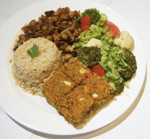 Lunch  at Maoz in Sao Paulo