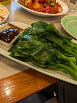Chinese Broccoli at BAO in Redwood City