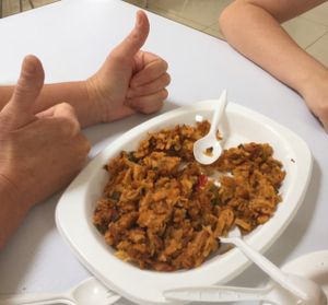 tasty  at Sri Vakrathunda Vinayager Temple in The Basin