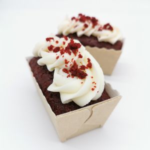 Classic Red Velvet Mini Loaf  at Ruby's of London in South East London