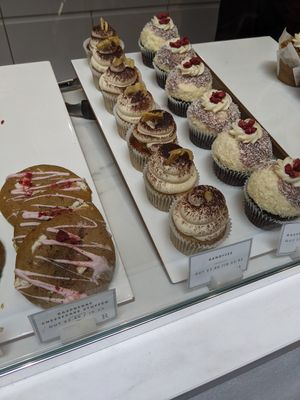 selection at Ruby's of London in South East London