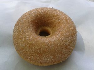 Cinnamon doughnut at Ruby's of London in South East London
