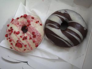 Donuts from Rubys of London - yummy! at Ruby's of London in South East London