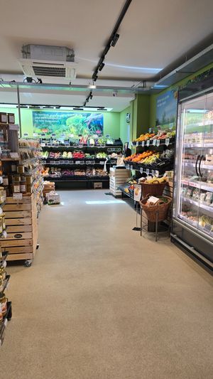 Fresh fruits and vegs at Odin cooperative supermarket Ceintuurbaan  in Amsterdam