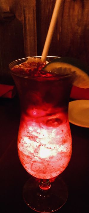 Dark and Stormy at Hula's Island Grill in Monterey