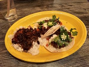 Bahn mi tacos   at Hula's Island Grill in Monterey