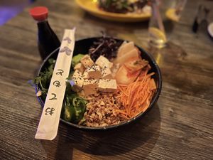 Buddha Bowl  at Hula's Island Grill in Monterey