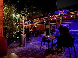   at Hula's Island Grill in Monterey