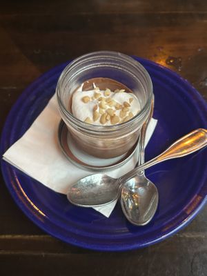 Chocolate mousse  at Hula's Island Grill in Monterey