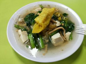 素河粉-无蛋，$3.50 at Jia Xiang Vegetarian Food in Central Singapore