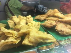 Assorted Vegetarian Selection at Jia Xiang Vegetarian Food in Central Singapore