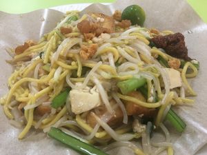 Hokkien Mee at Jia Xiang Vegetarian Food in Central Singapore