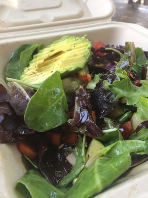 summer salad at The Argonaut  Farm to Fork Cafe in Coloma