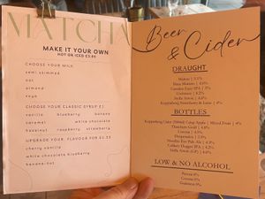 Drinks Menu - Page 3  at Cafe Needles Eye in Newbiggin-by-the-sea