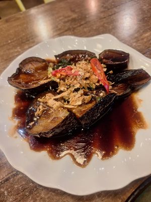 Eggplant at MadamYen in Auckland