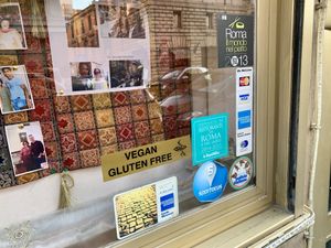 outside at Sitar in Rome