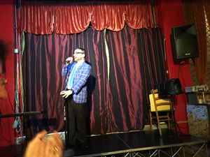 Magic show at Caffe Yaffo in Tel Aviv