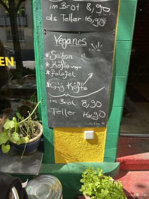 Menu   at Bonazima in Giessen