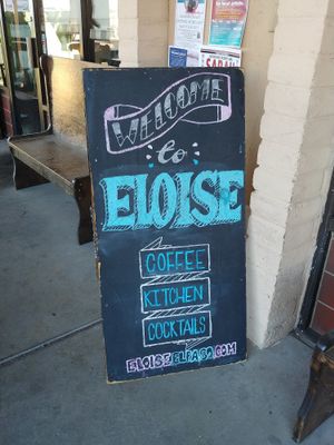 Sign at Eloise in El Paso