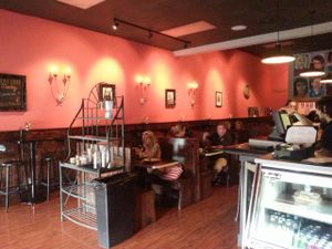 The backroom. Open to the public. Comfy couch! at Eloise in El Paso