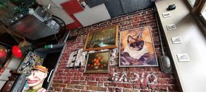 Inside at Beelzebab in Brighton