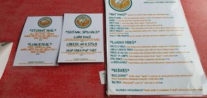 Menu2 at Beelzebab in Brighton