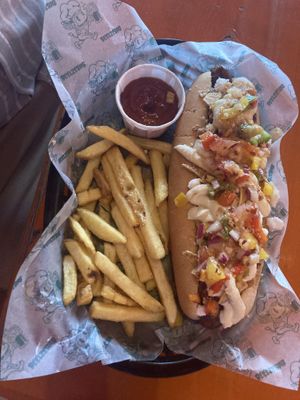 Chillinacho dog  at Beelzebab in Brighton