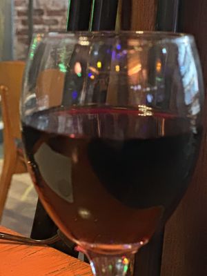 House red  at Beelzebab in Brighton